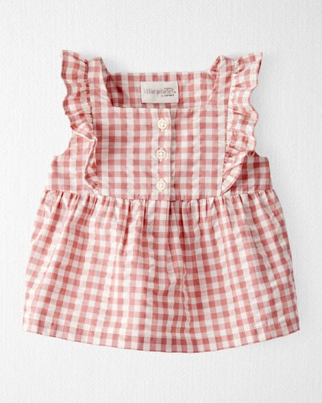  Product image 1 of Baby Gingham Top Made With Organic Cotton