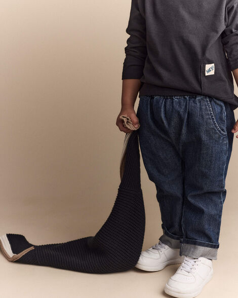 Toddler Playground Pant in Denim - Blue