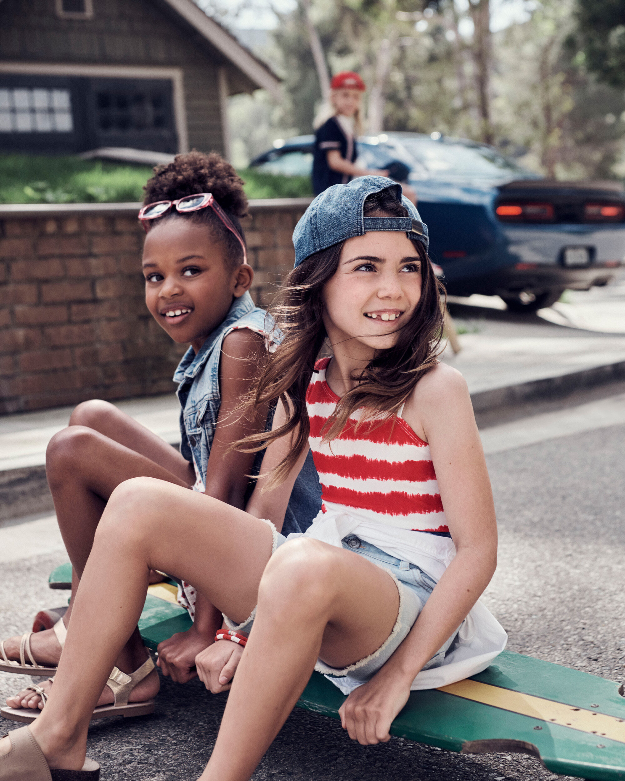 Kid 1-Piece Cut-Out Fourth of July Swimsuit - OshKosh | Carter's