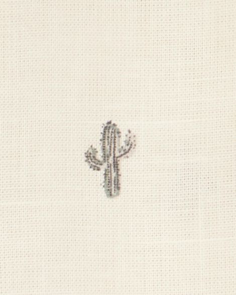  Product image 2 of Baby 3-Piece Cactus Short & Hat Set - Ivory/Green