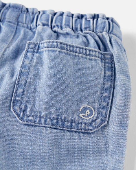  Product image 3 of Baby Organic Cotton Chambray Pants