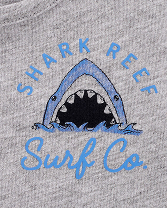 Product image 2 of Toddler Shark Slogan Tank - Heather