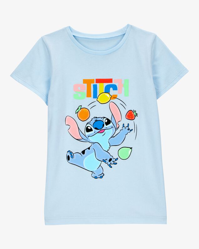 Product image 1 of Girls Disney© Lilo & Stitch Short-Sleeve Graphic Tee - Blue