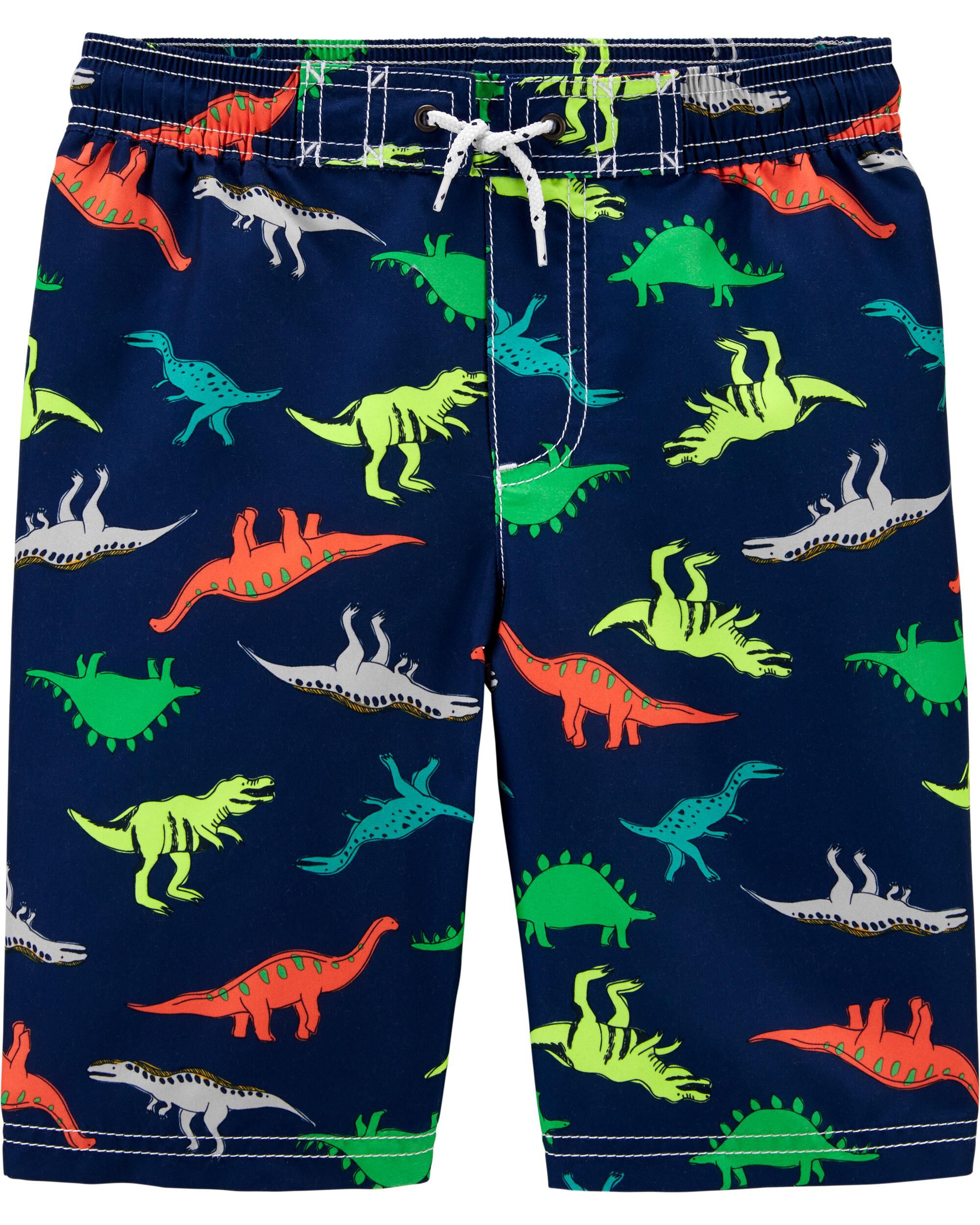 dinosaur swimming trunks