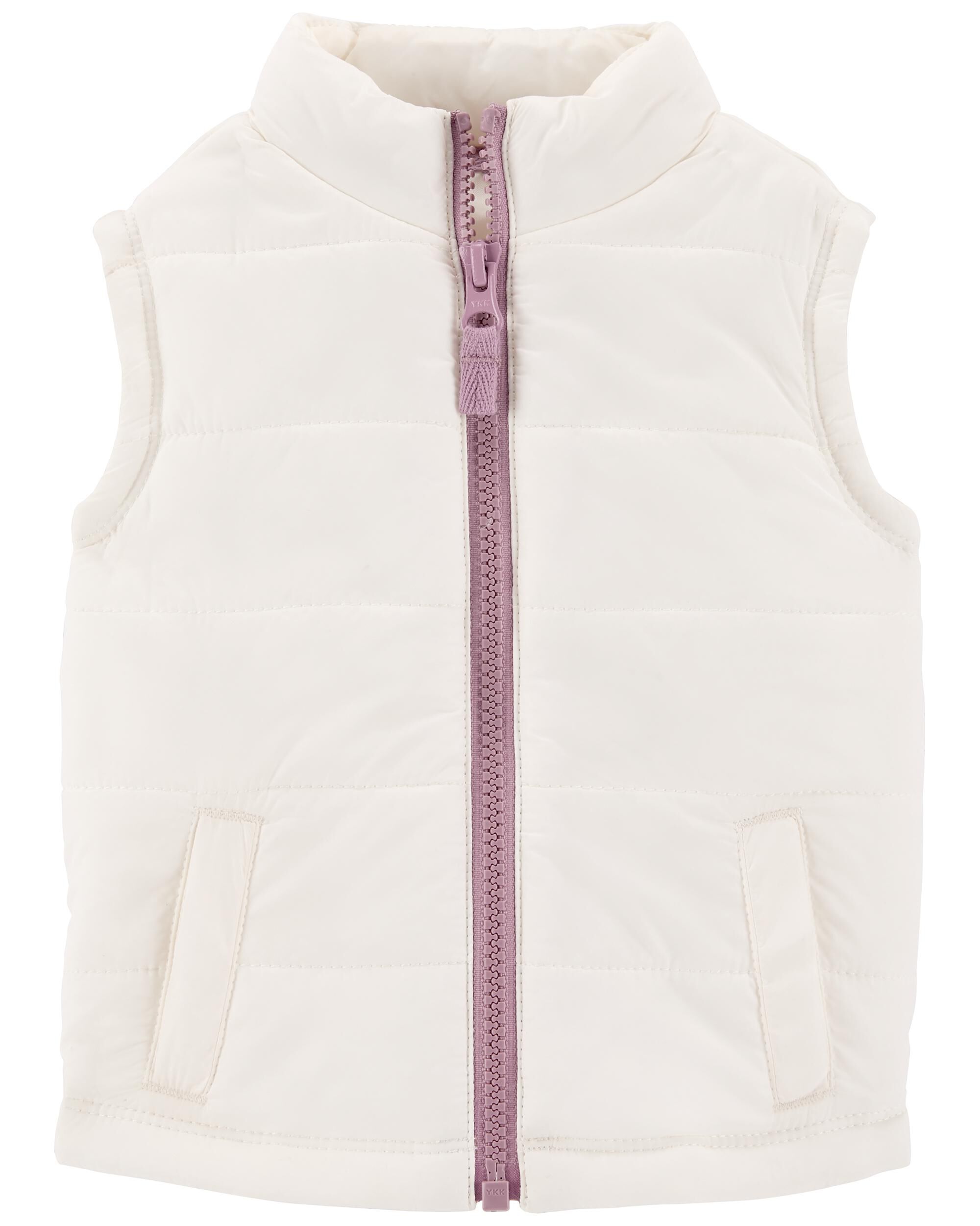 Baby girl puffer vest 2025