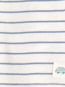 Blue/Ivory - Baby 2-Piece Striped Pant Set - Blue/Ivory, Selected