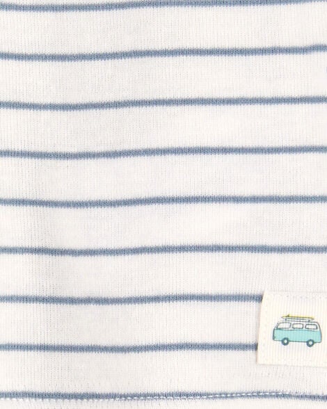  Product image 2 of Baby 2-Piece Striped Pant Set - Blue/Ivory