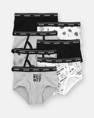 Product image 2 of Kid 7-Pack Cotton Briefs Underwear