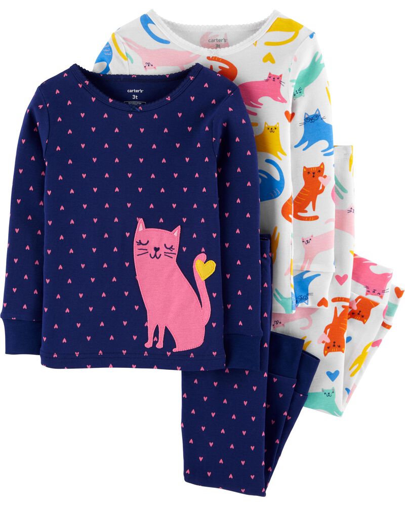 4 Piece 100 Snug Fit Cotton Pjs Carters Com