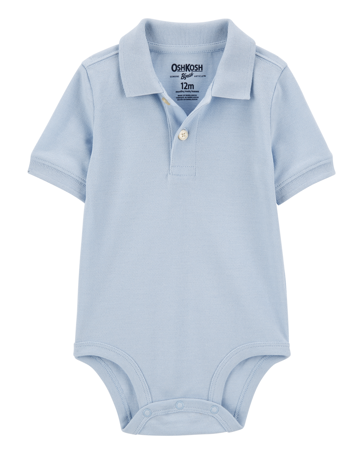 Polo bodysuit for baby boy clearance