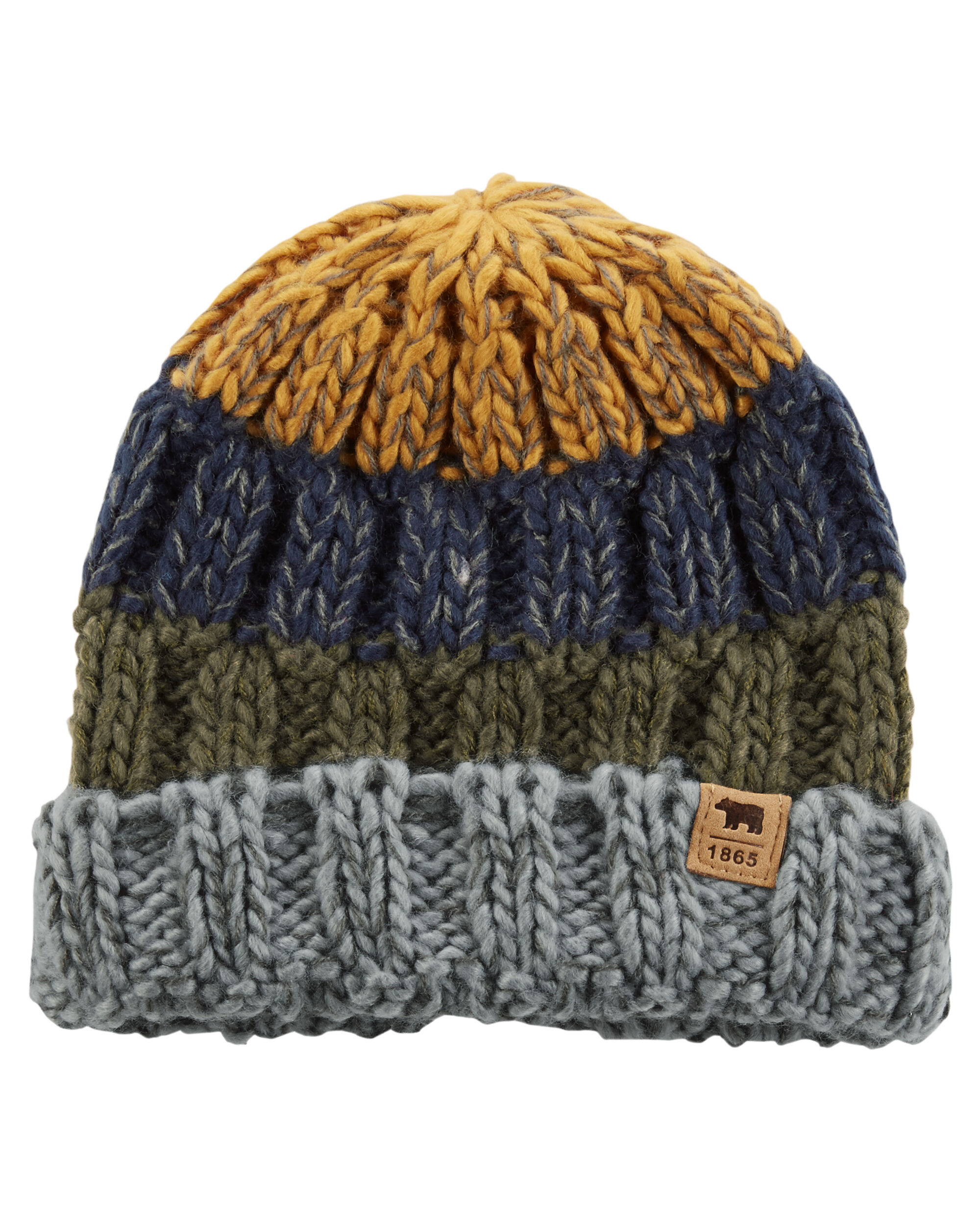 fleece lined baby hat