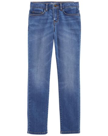 Kid Medium Blue Wash Slim-Fit Skinny-Leg Jeans