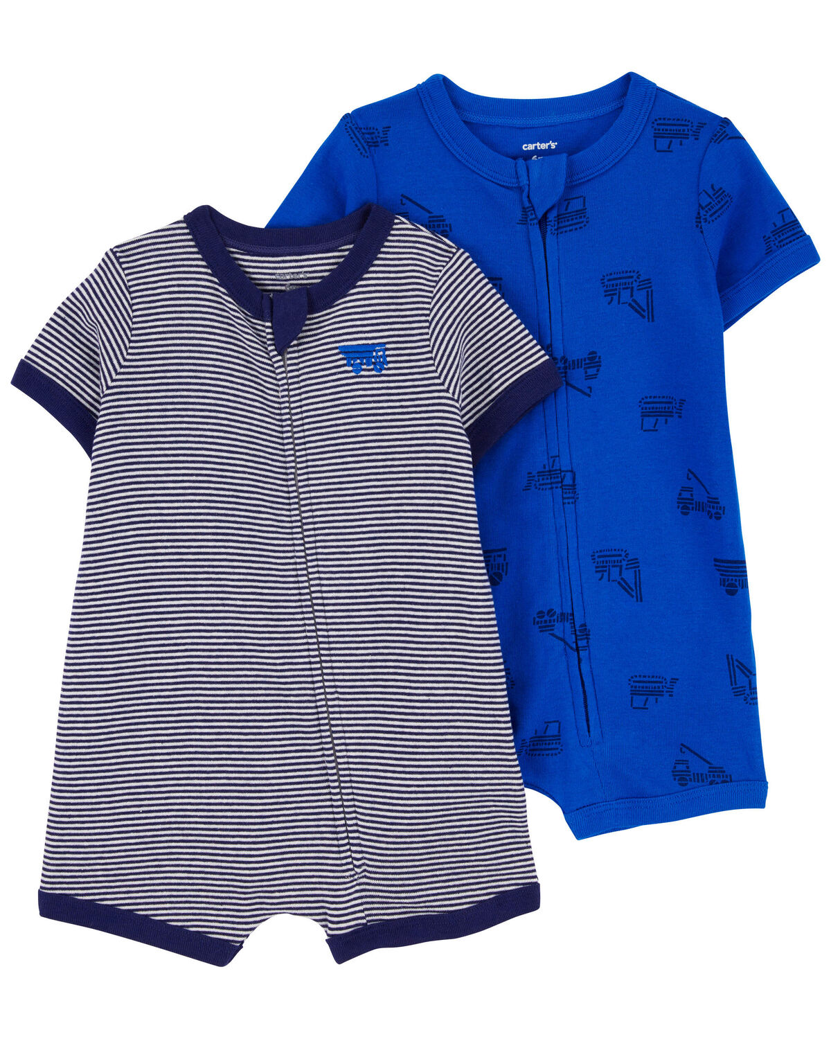 Baby 2Pack Cotton Rompers Carter's Carter's