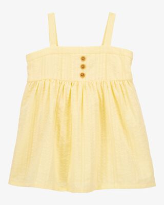 Product image 1 of Baby Seersucker Tank Dress - Yellow