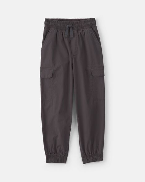 boys cargo joggers - grey