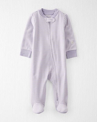 Product image 1 of Baby  Organic Cotton Striped Sleep & Play Pajamas 
