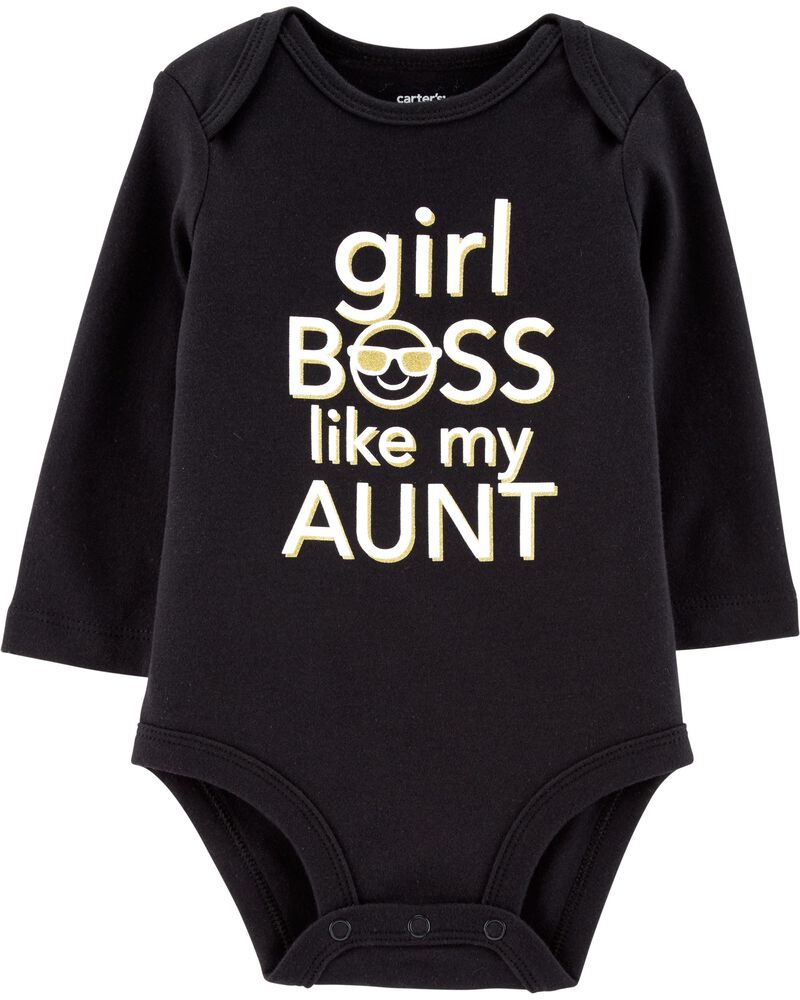 Aunt Girl Boss Collectible Bodysuit Carters Com Kids', toddler, & baby clothes with aunties designs sold by independent artists. aunt girl boss collectible bodysuit carters com