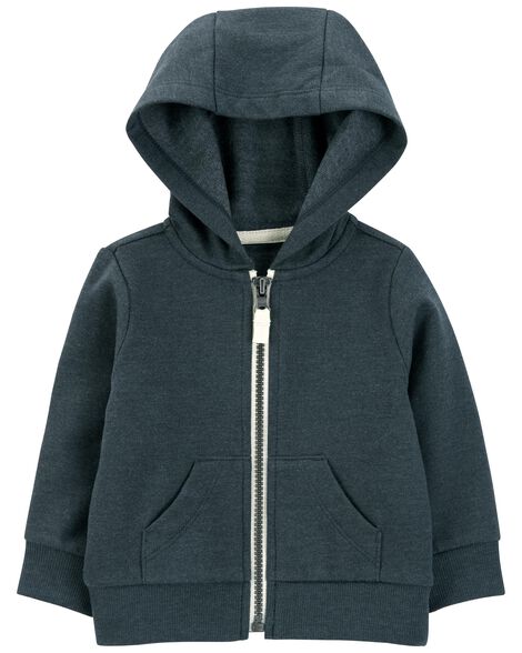 Product image 1 of Baby Zip-Front Fleece Hoodie