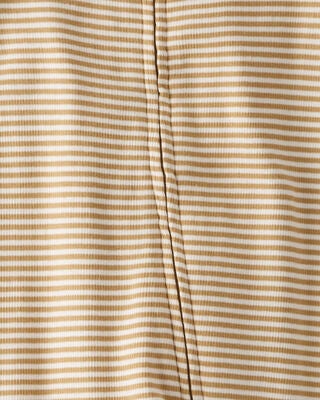 Product image 2 of Baby Organic Cotton Rib Sleep & Play Pajamas in Stripes