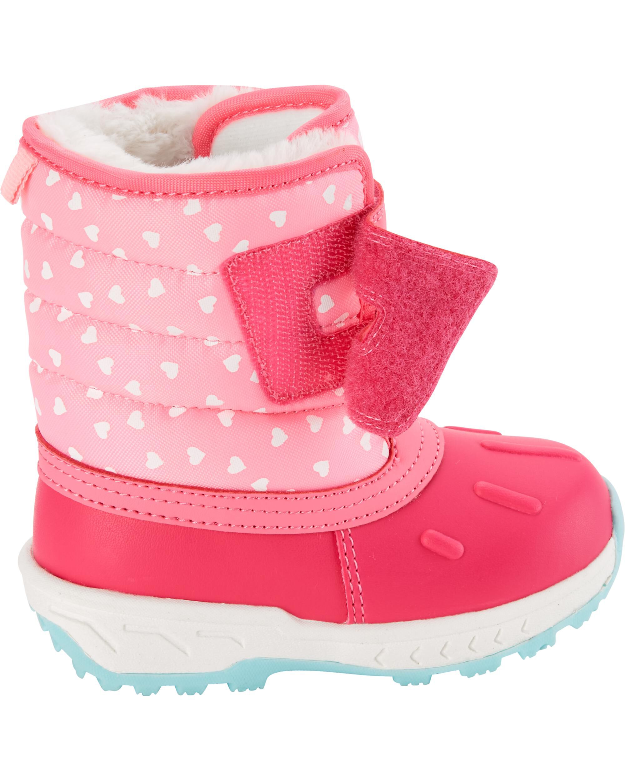 Carter's heart snow boots clearance