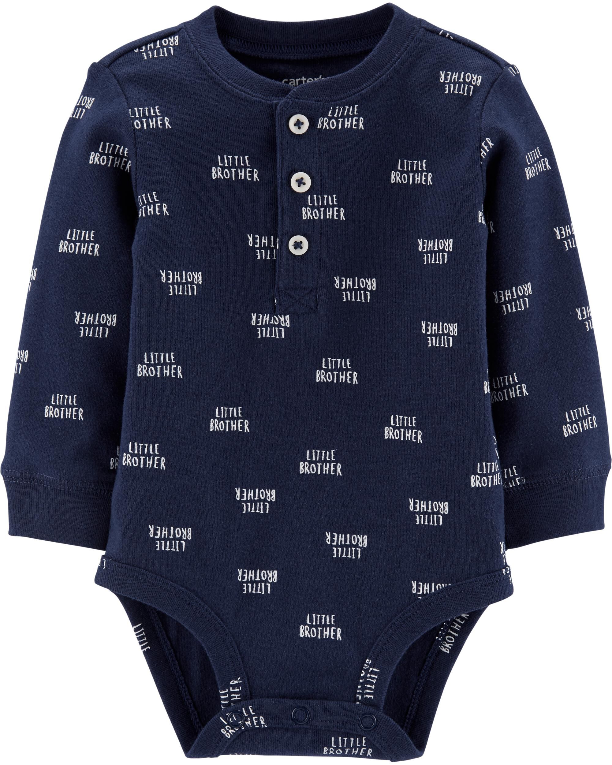 carter's little brother onesie