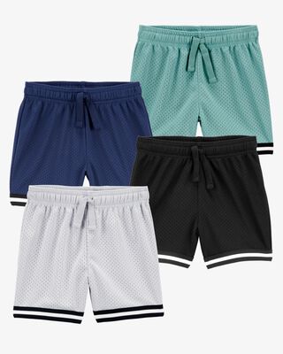 Product image 1 of Toddler 4-Pack Fan-Favorite Mesh Shorts

