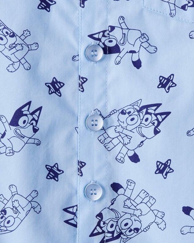 Product image 2 of Toddler Boy Bluey Short-Sleeve Shirt - Blue