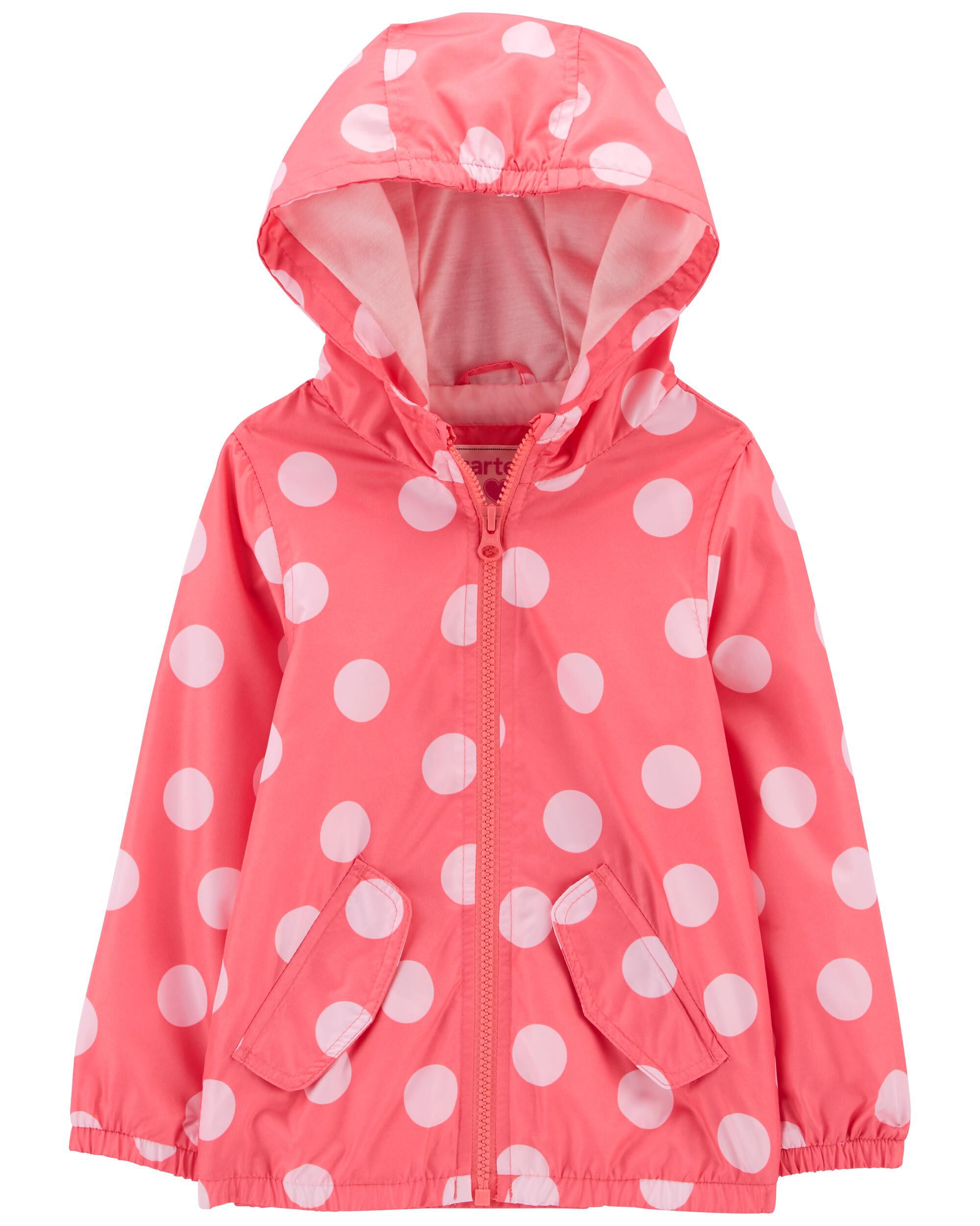 Kate spade fide polka dot raincoat