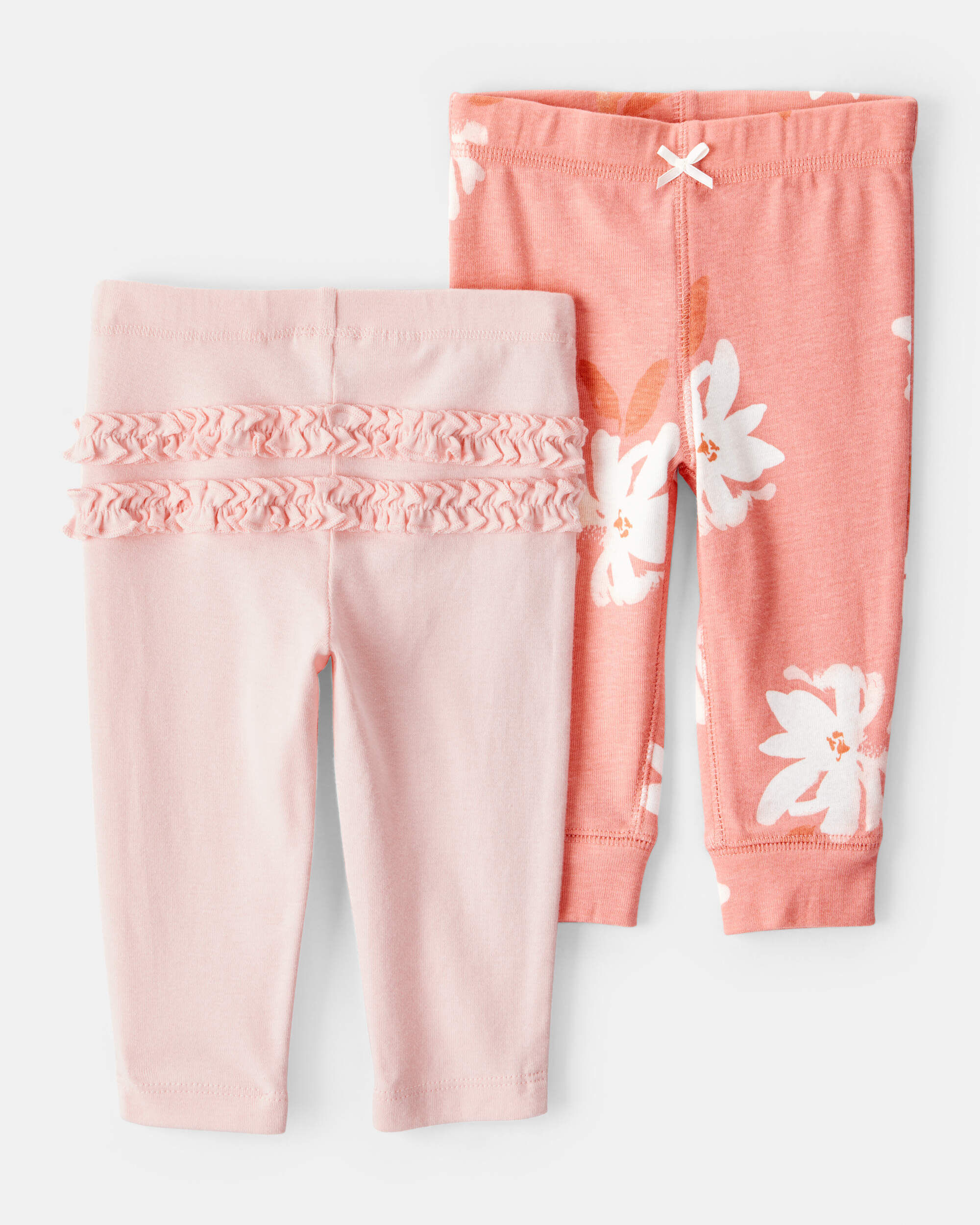 Baby 7-Piece Floral Bodysuits & Leggings Set