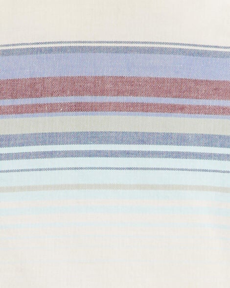  Product image 2 of Toddler Long-Sleeve Striped Button-Down Shirt - White