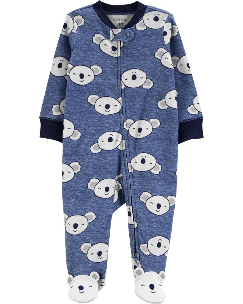 koala 2 way zip cotton sleep play carters com