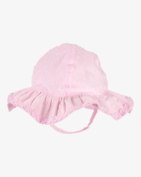  Product image 1 of Baby Floral Sun Hat - Pink