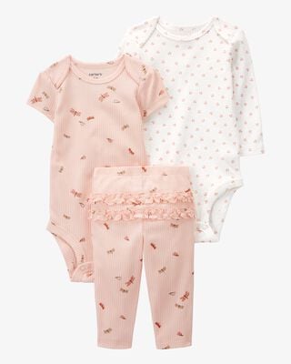 Carter's Toddler Girl Beige Butterflies main image 1