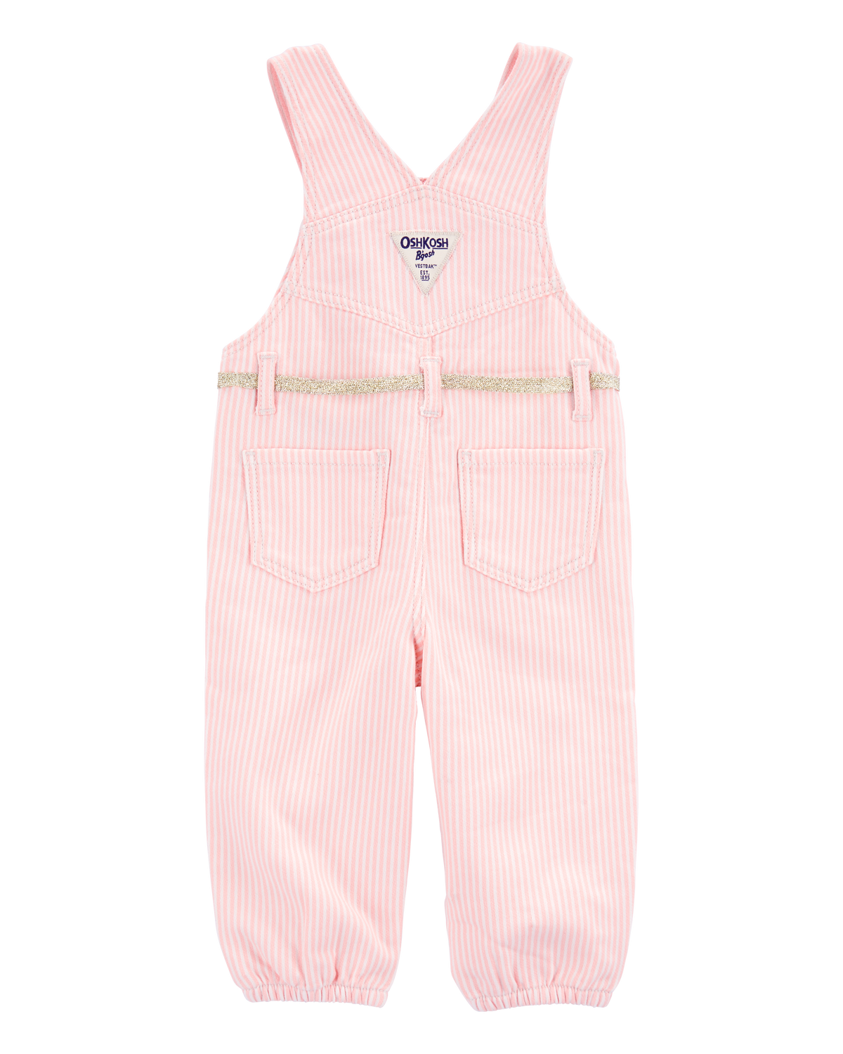 Baby Hickory Stripe Overalls