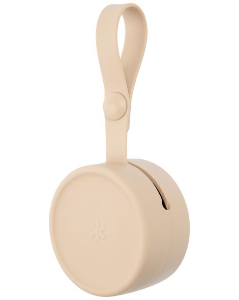 Silicone Pacifier Holder - Oat