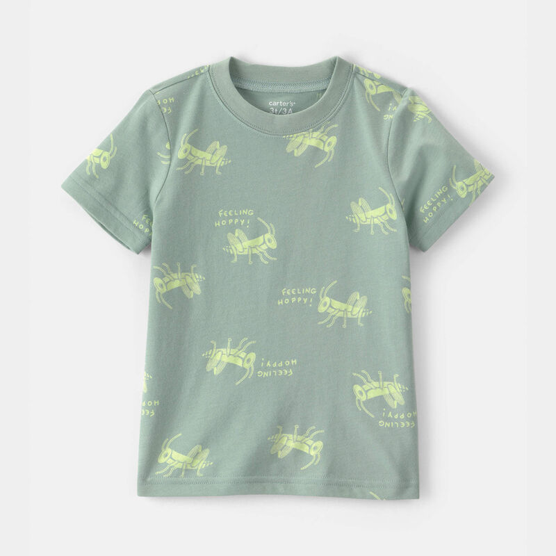 Toddler Boy Grasshopper T-Shirt - Green