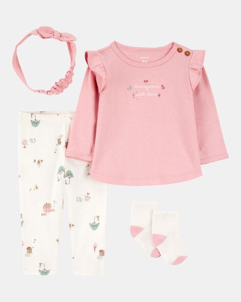 Pink Baby Outfit Sets