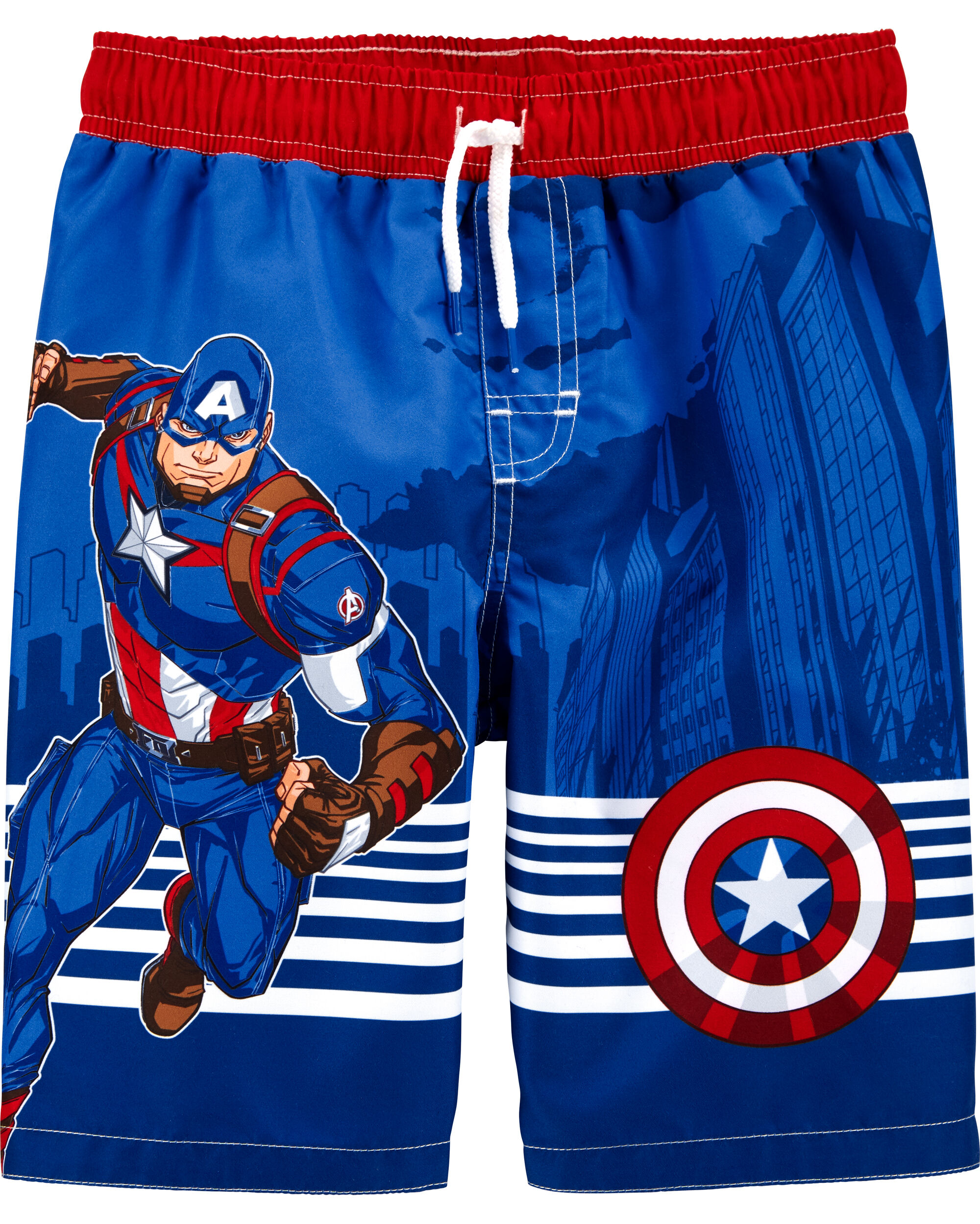 fourth of july swim trunks