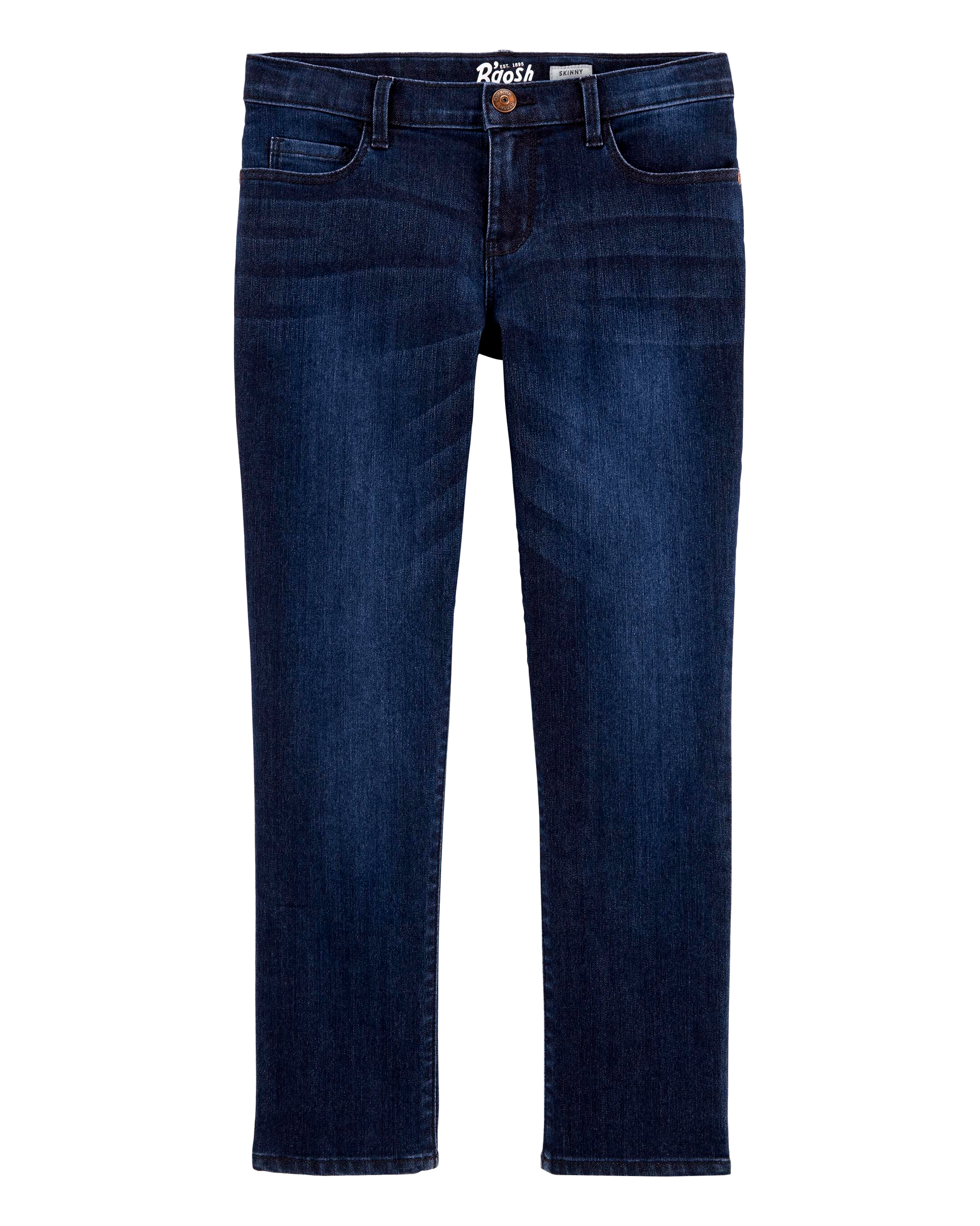 Kid Dark Wash Plus-Fit Skinny-Leg Jeans