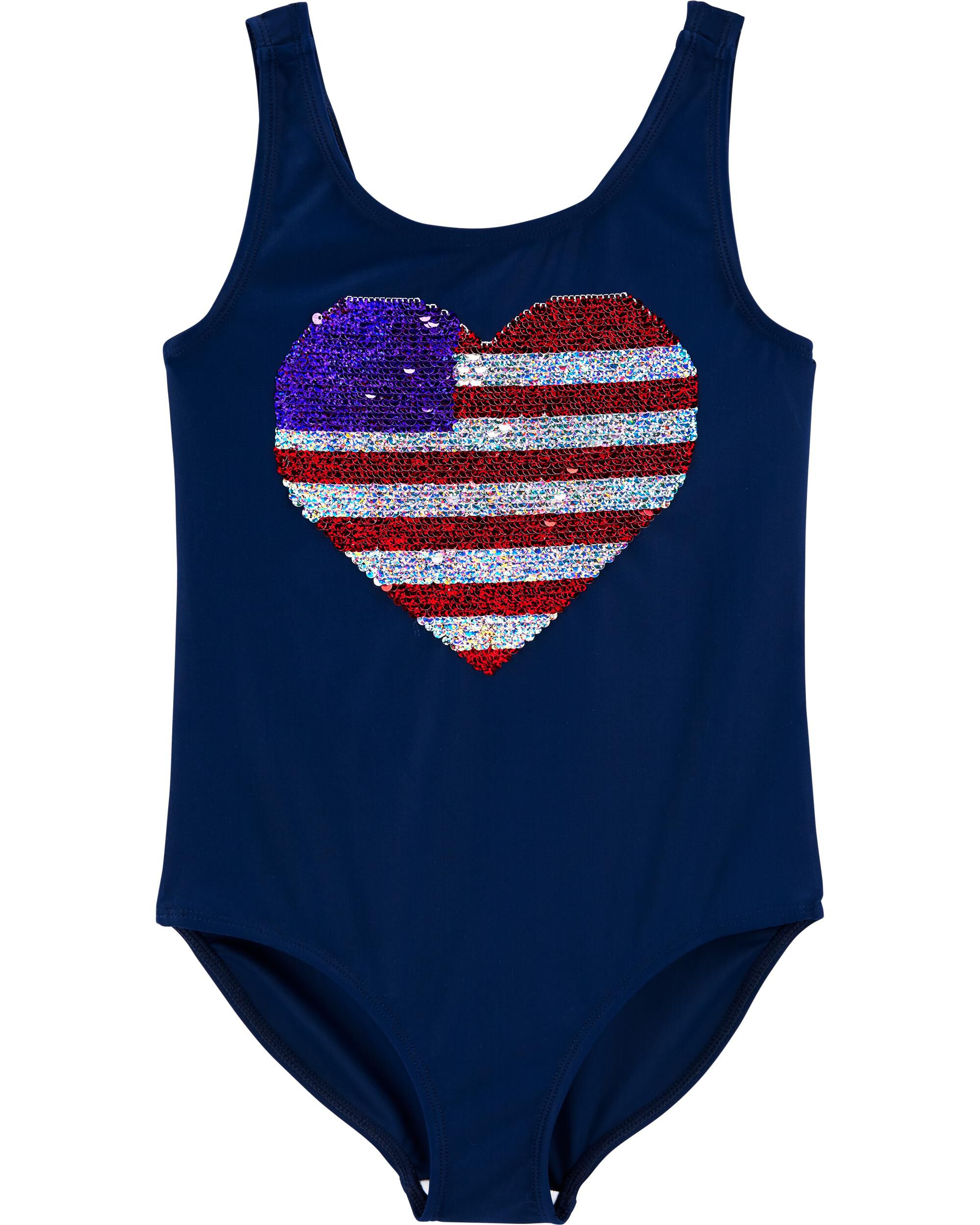 flip sequin swimsuit