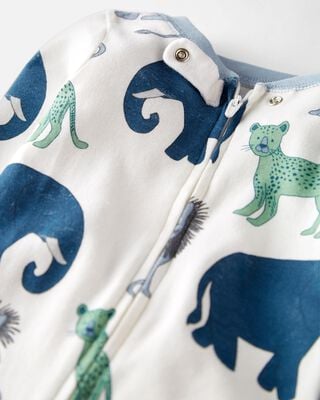 Product image 2 of Toddler Organic Cotton 1-Piece Pajamas