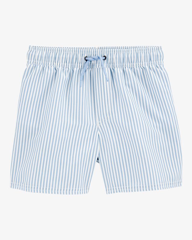 Product image 1 of Boys Striped Swim Trunks - Blue