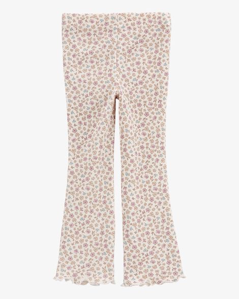  Product image 4 of Toddler Floral Thermal Flare Pants