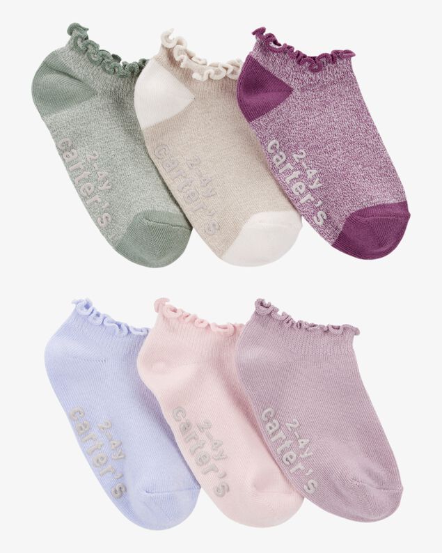 Product image 1 of Toddler 6-Pack No Show Socks