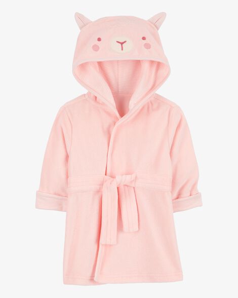 Carter's Baby Boy Blue Dog Hooded Terry Robe (0-9M)
