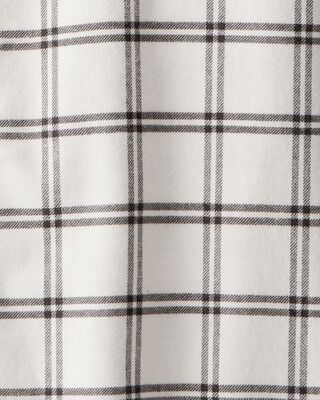 Product image 2 of Kid Plaid Layered-Look Button-Down Hooded Tee - Grey