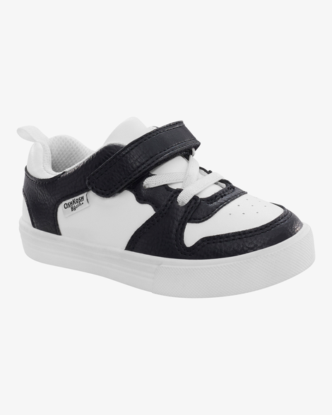 Toddler Boy Easy-On Casual Sneakers - Black/White