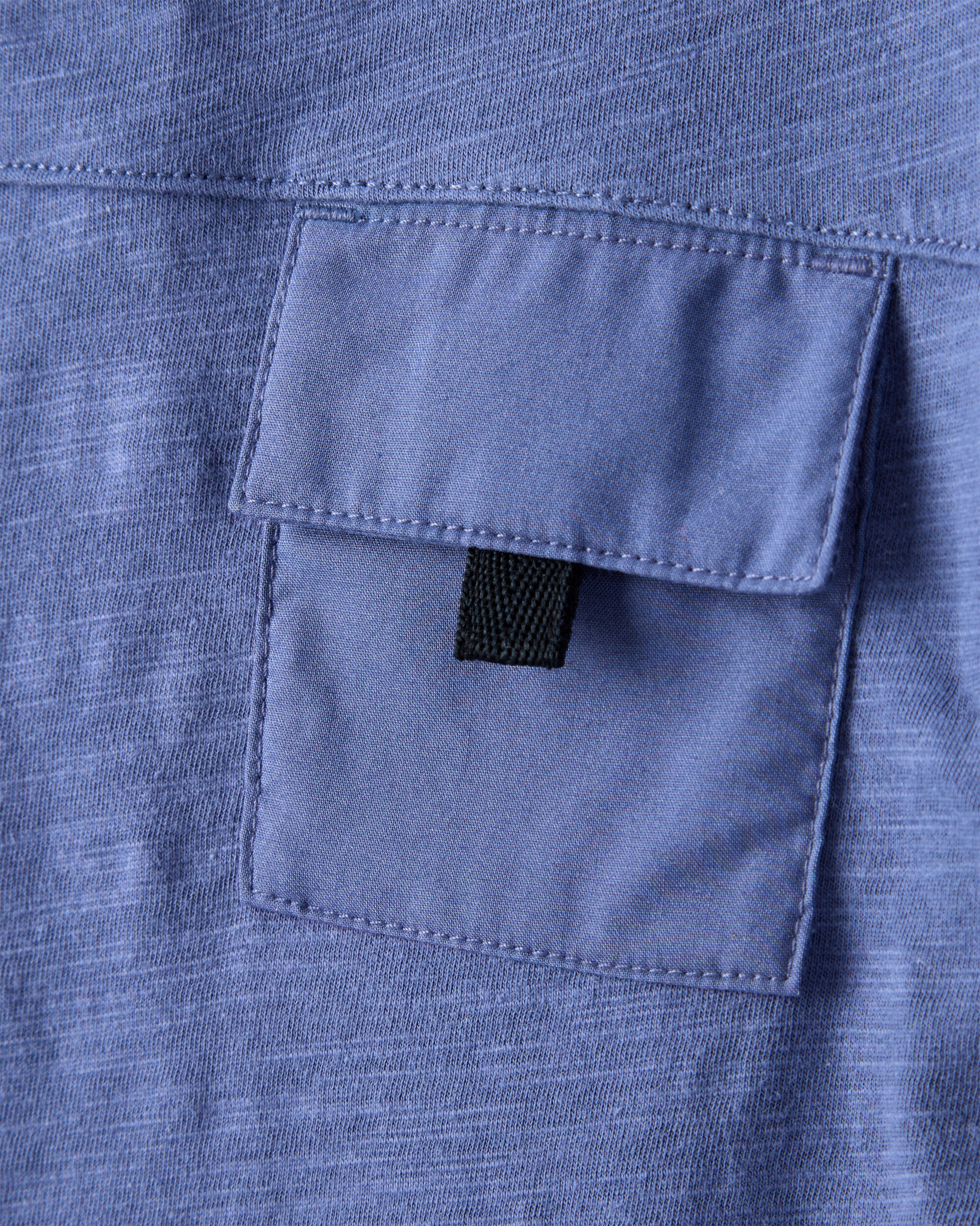 Toddler Boy Short-Sleeve Pocket Tee - Blue