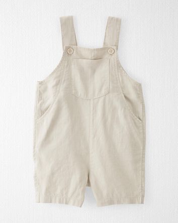 Toddler LENZING™ ECOVERO™ Linen Blend Shortalls