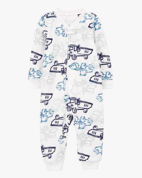  Product image 1 of Baby 1-Piece Construction Fleece Footless Pajamas
